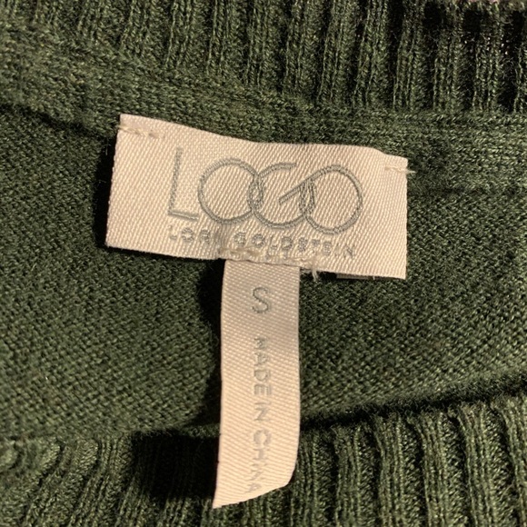 LOGO Lori Goldstein Cashmere Blend Tunic Sweater - Picture 5 of 7